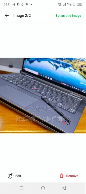 New Laptop Lenovo ThinkPad X1 Carbon 32GB Intel Core i7 SSD 512GB