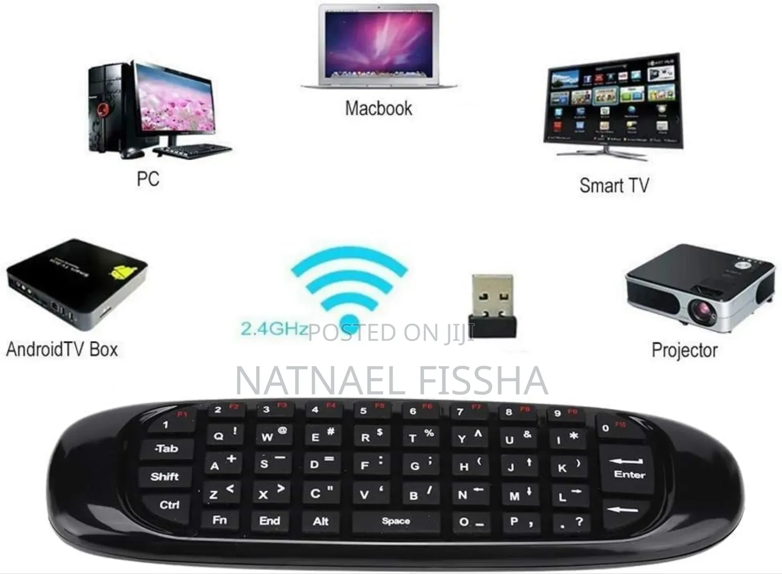 Remote Control Air Mouse Keyboard