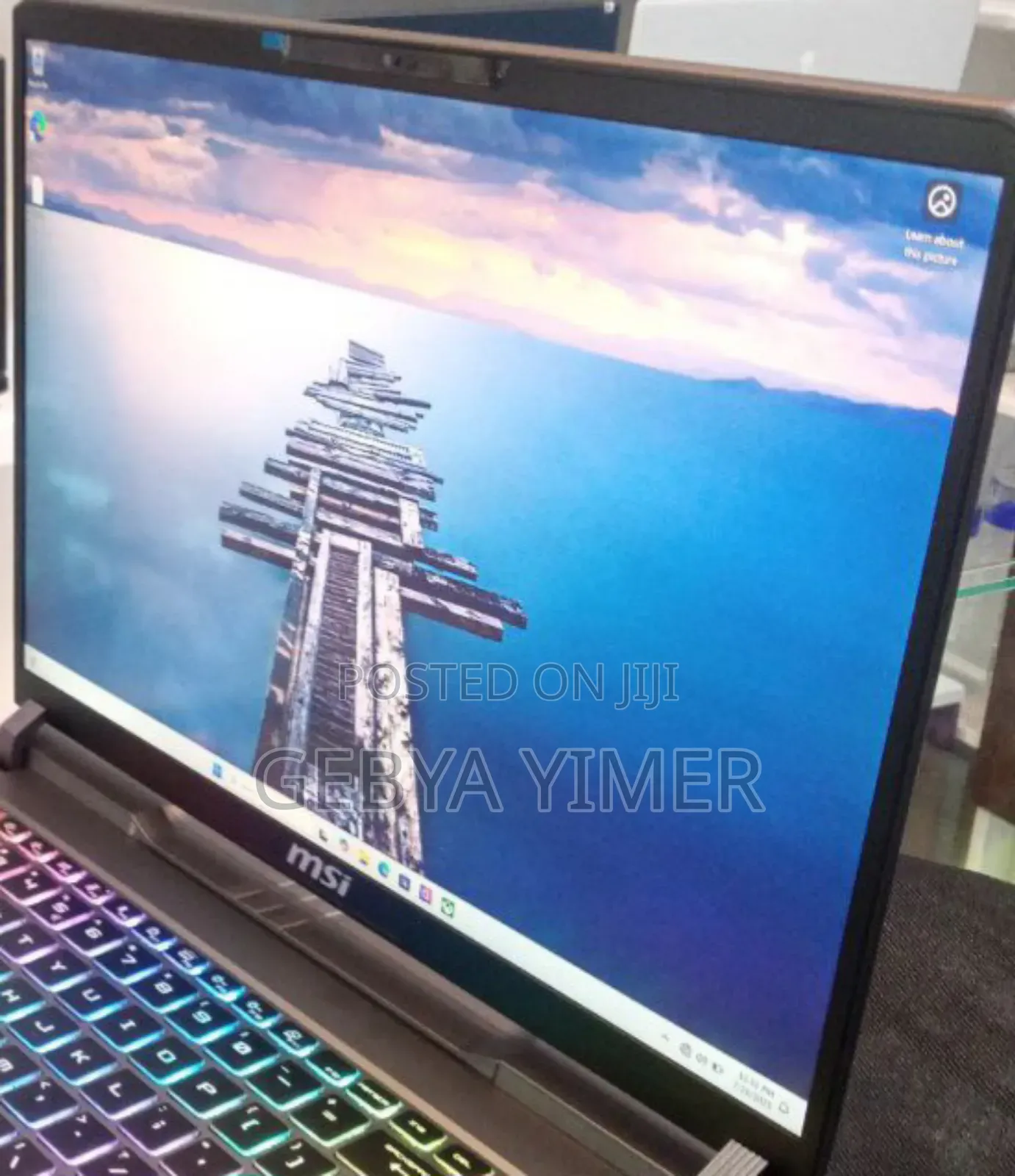 New Laptop MSI Vector 17 HX AI A2XWJG 16GB Intel Core Ultra 7 SSD 1T