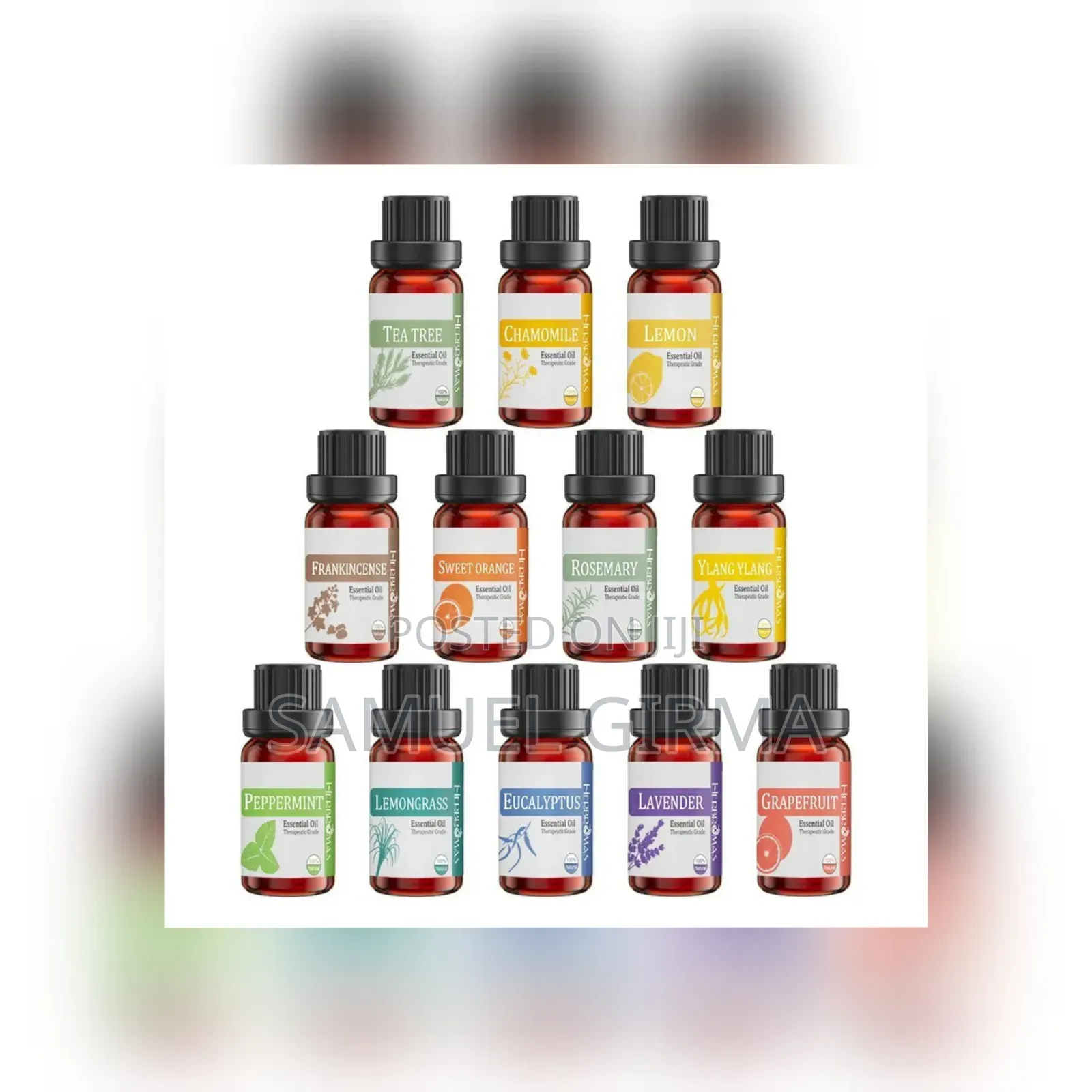 3pieces  Aromatherapy Essential Oil for Humidifier