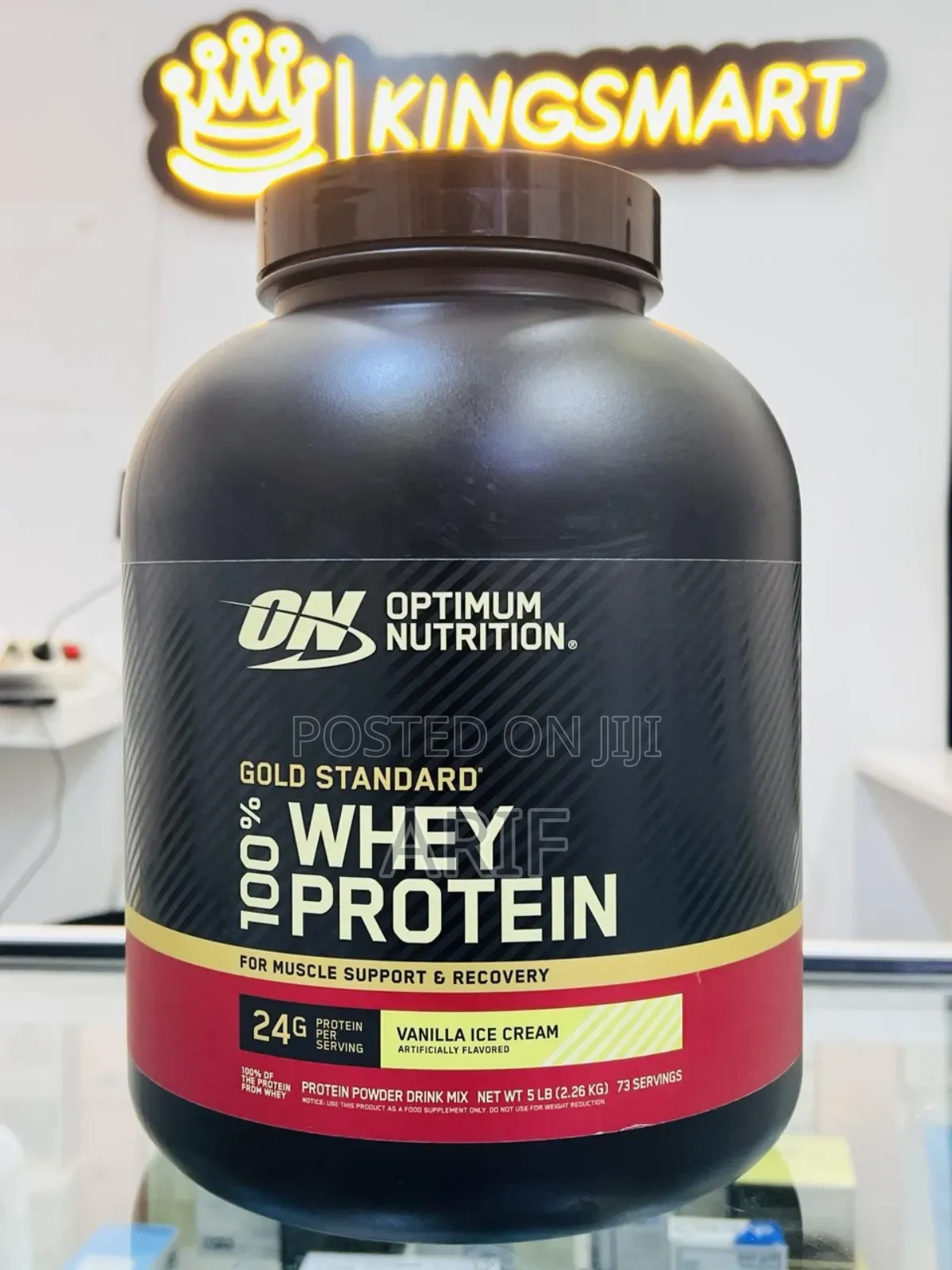 On Gold Standard Whey Protein New Packaging