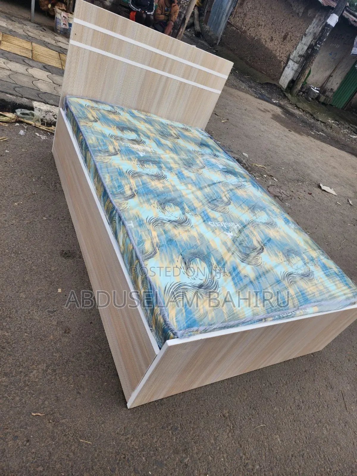 አልጋ+ፍራሽ=14500 Bed+Mattress