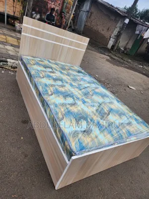 አልጋ+ፍራሽ=14500 Bed+Mattress