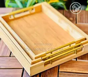 Photo - Bamboo Pallet Serving Tray