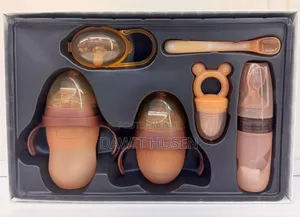 Photo - 6 Pieces Bpa Free Silicone Baby Bottles Sets