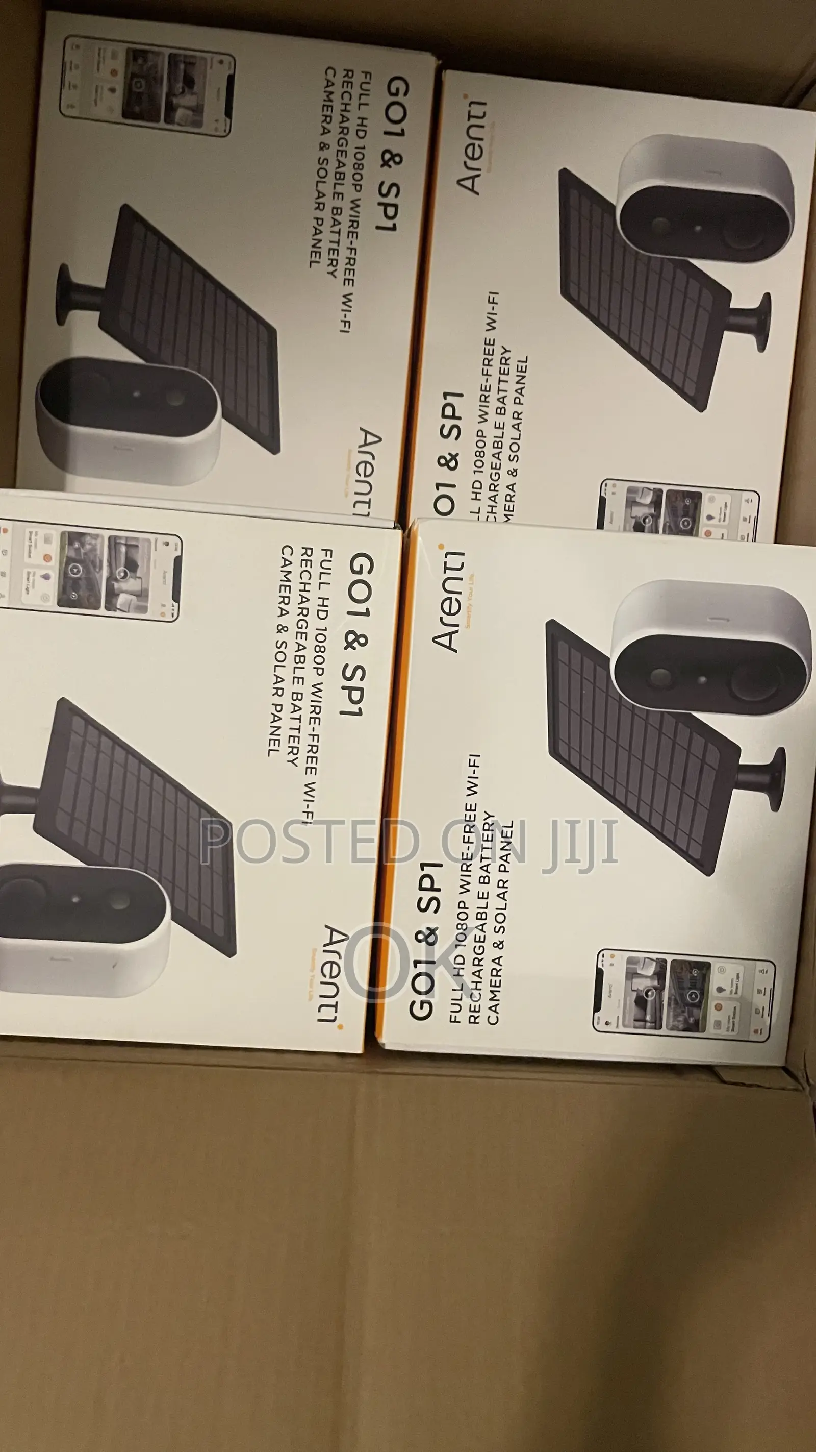 Arenti Battery Camera  (With Solar Pannel)