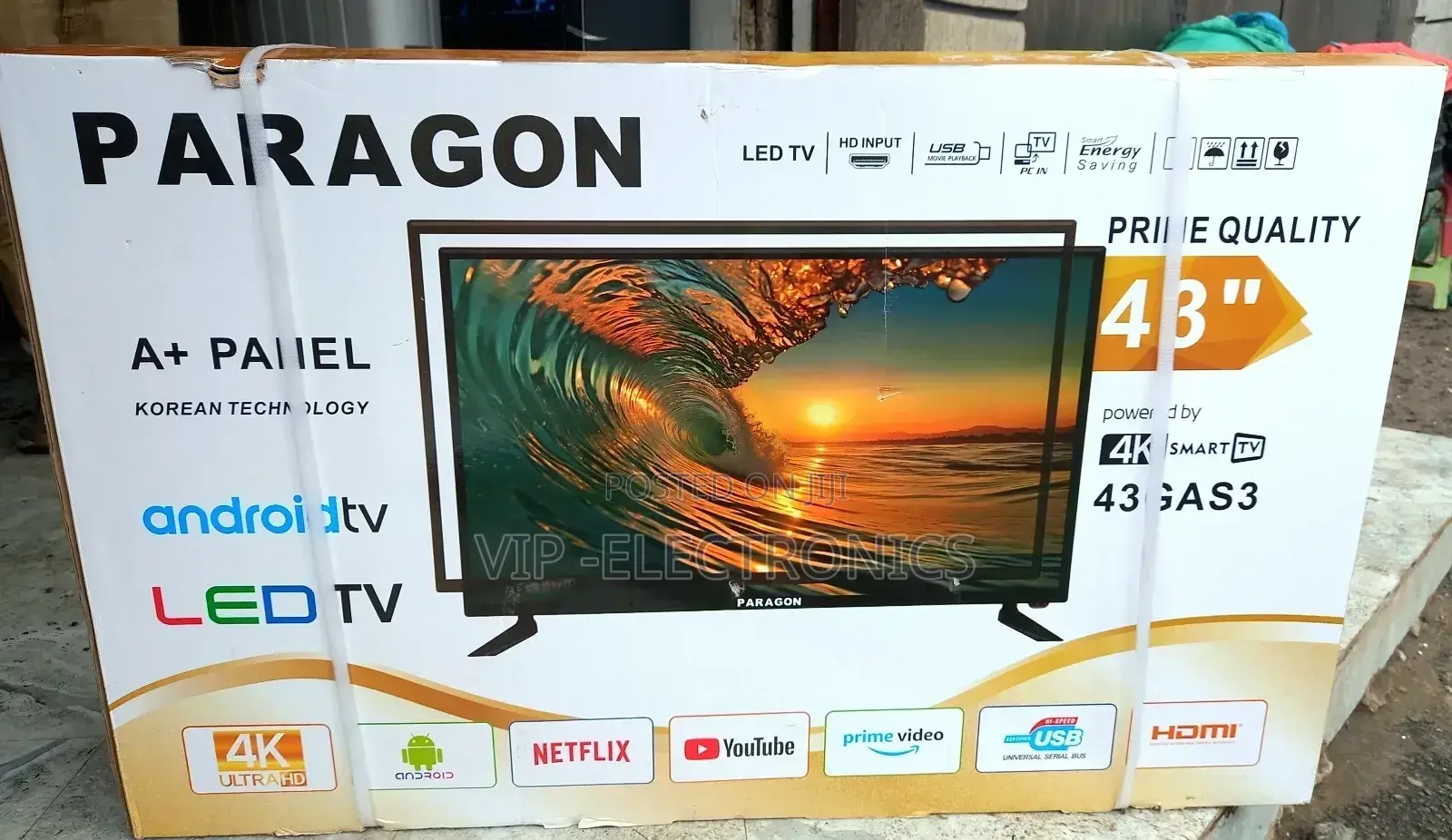 Paragon 43 Inch Tv Smart Android Tv