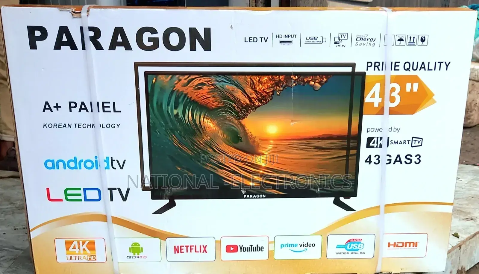 Paragon 43 Inch Tv Smart Android Tv