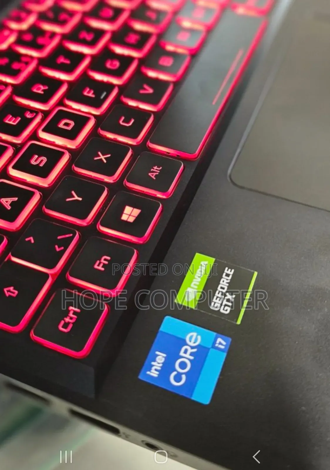 New Laptop Acer Nitro 5 16GB Intel Core I7 SSD 1T