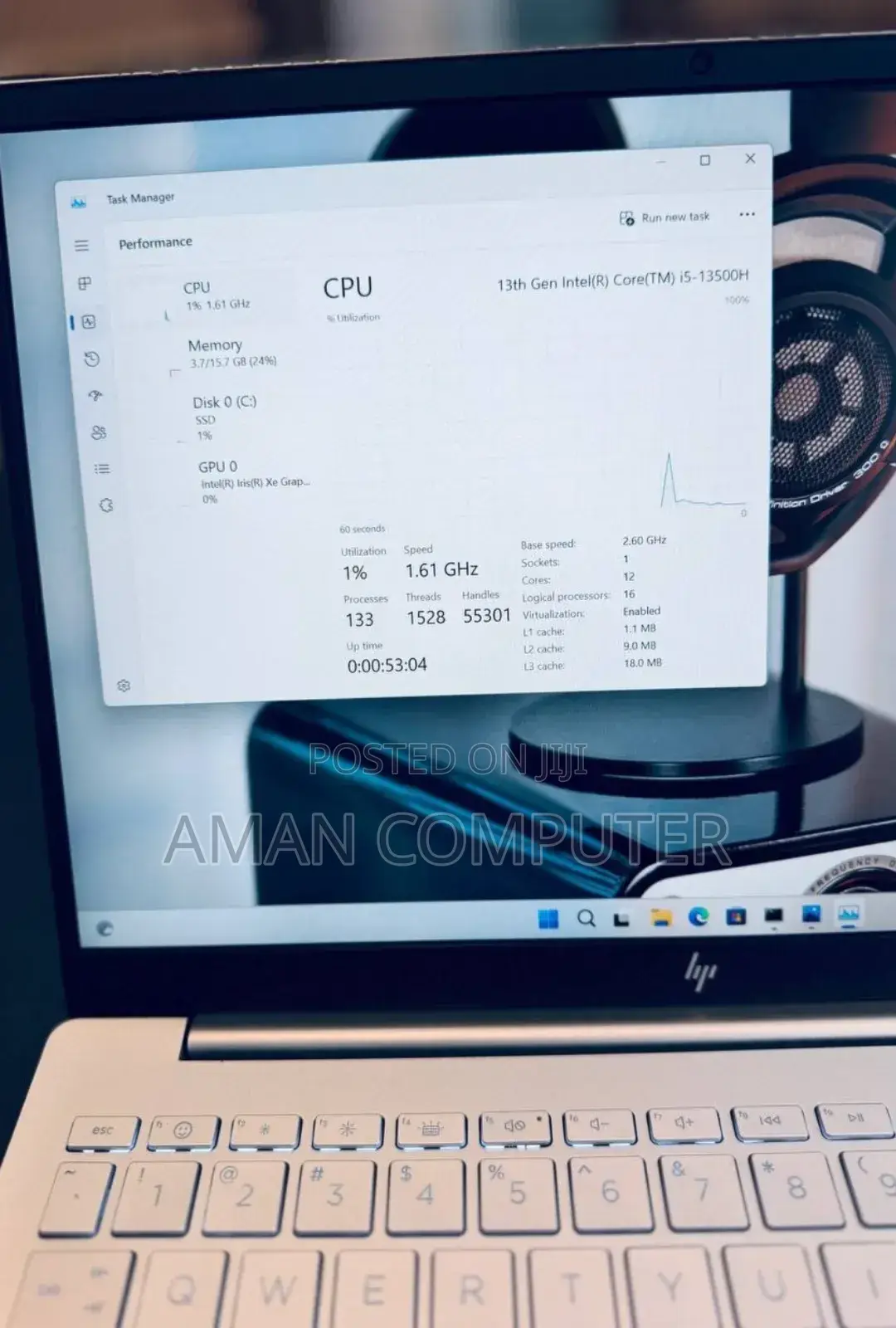 New Laptop HP Pavilion 15 16GB Intel Core I5 SSD 1T