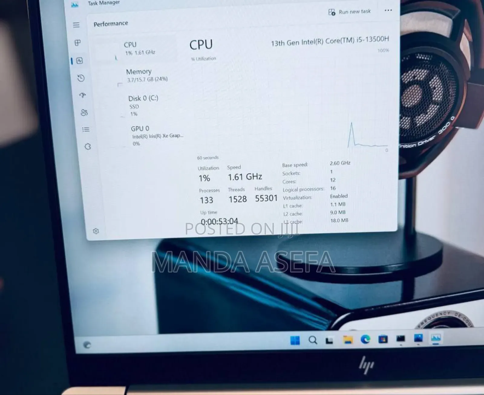 New Laptop HP Pavilion 14 16GB Intel Core I5 SSD 1T