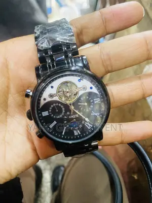 Photo - Black Automatic Watch