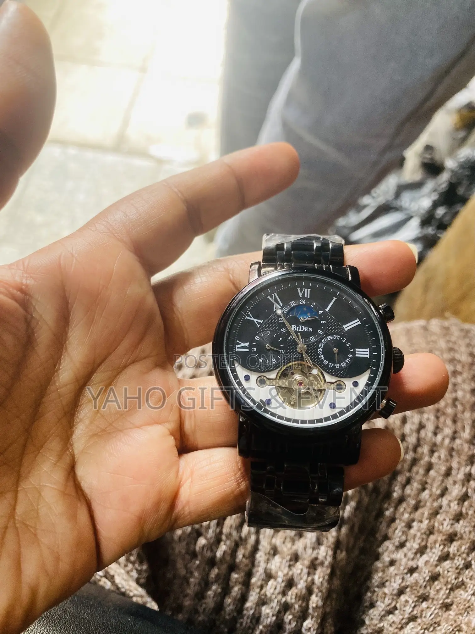 Black Automatic Watch