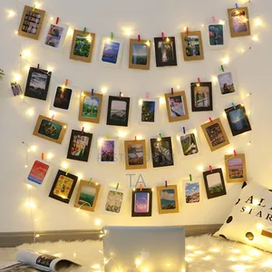 Photo - Decor Led String Light 10m Photo Clip Usb Led Fairy Lights