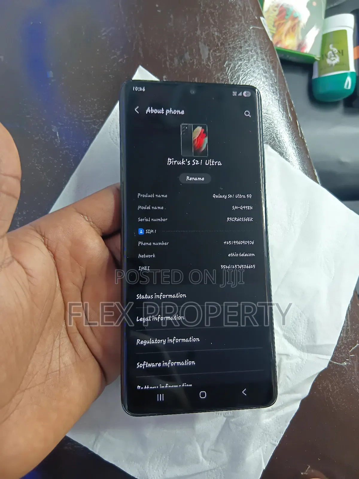 Samsung Galaxy S21 Ultra 5G 256 GB Black