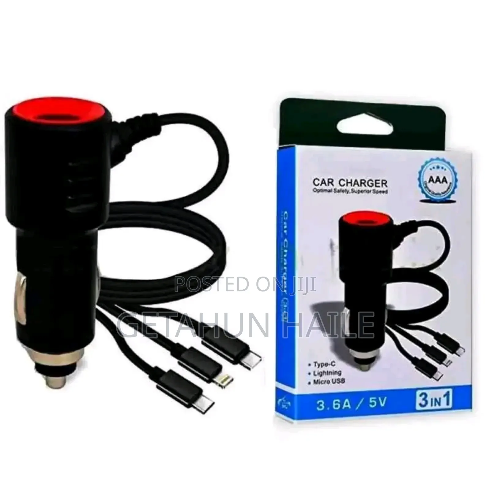 3 in 1 Universal Car Charger