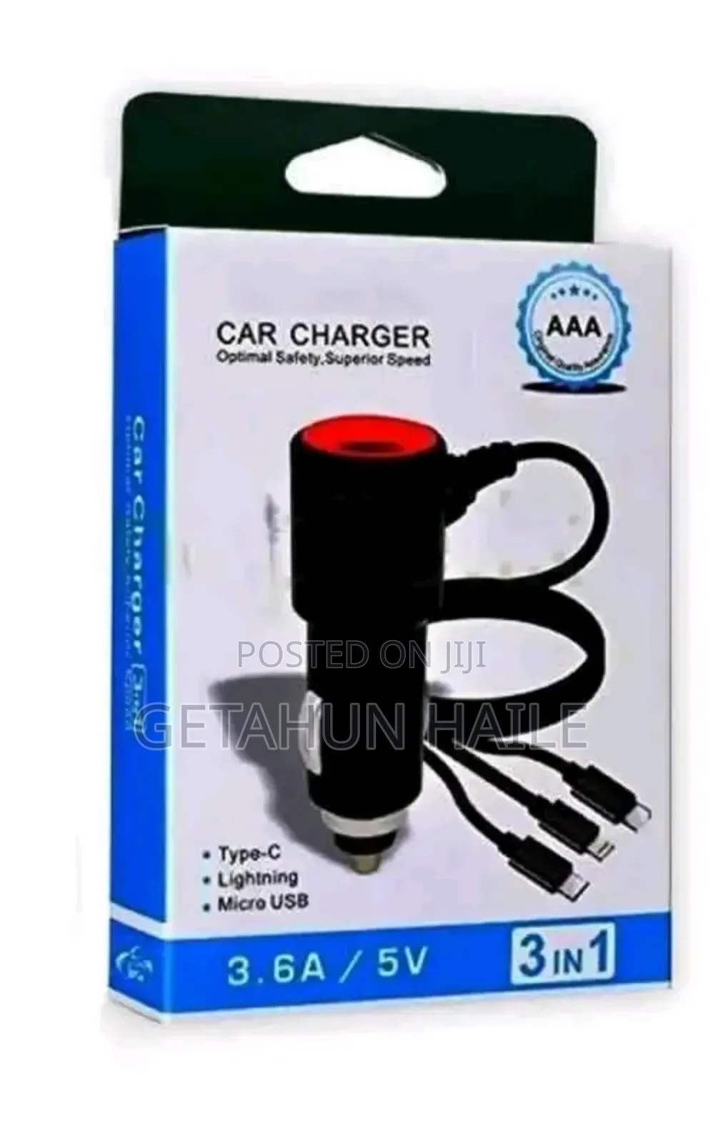 3 in 1 Universal Car Charger