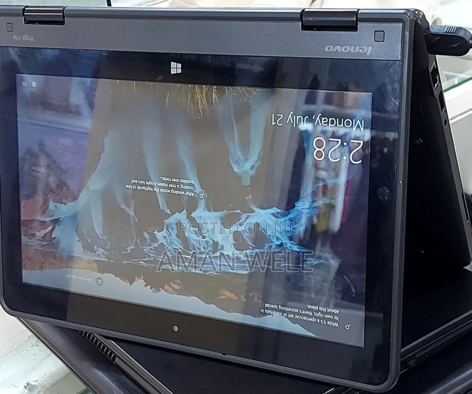 New Laptop Lenovo Yoga 11e 4GB Intel SSD 500GB