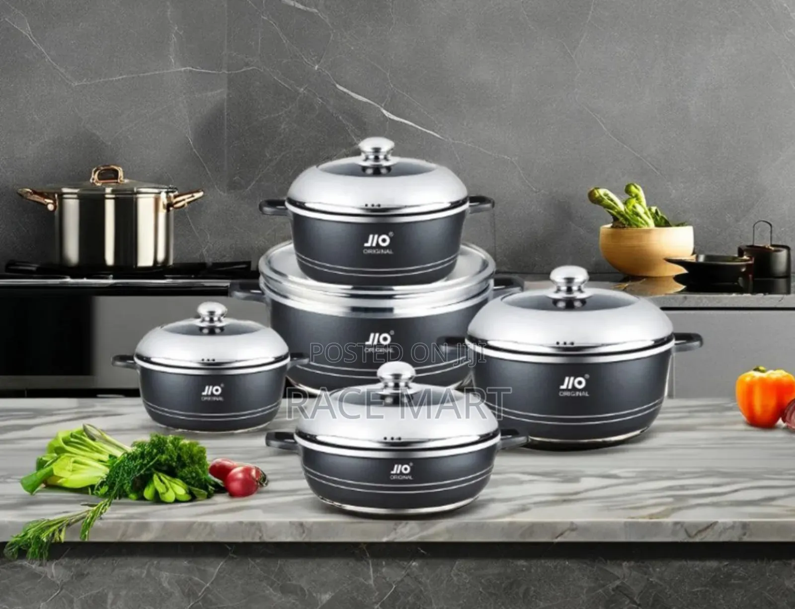 Original Jio Granite Cookware Set
