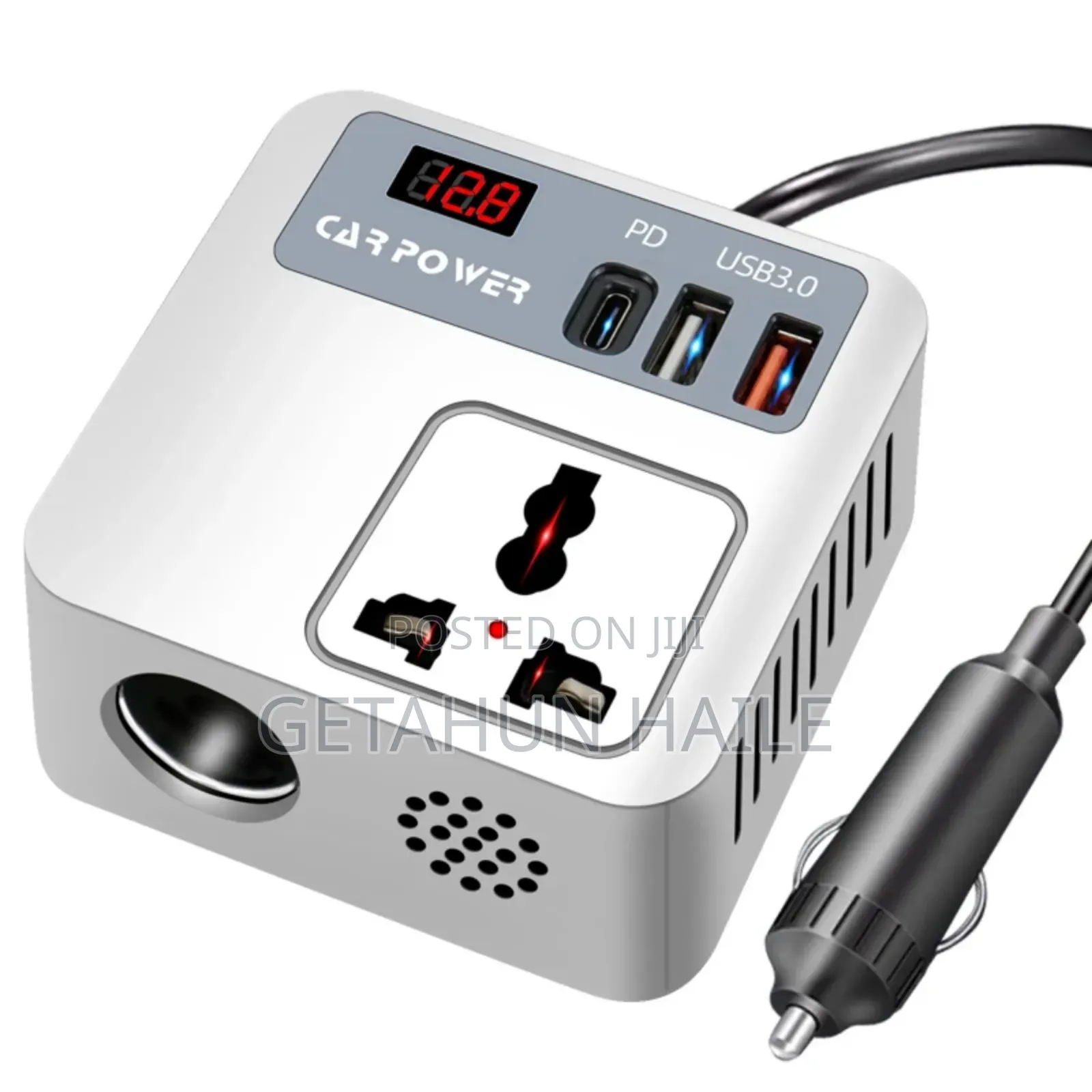 Laptop and Phone Charger in Car (Car Power Inverter)