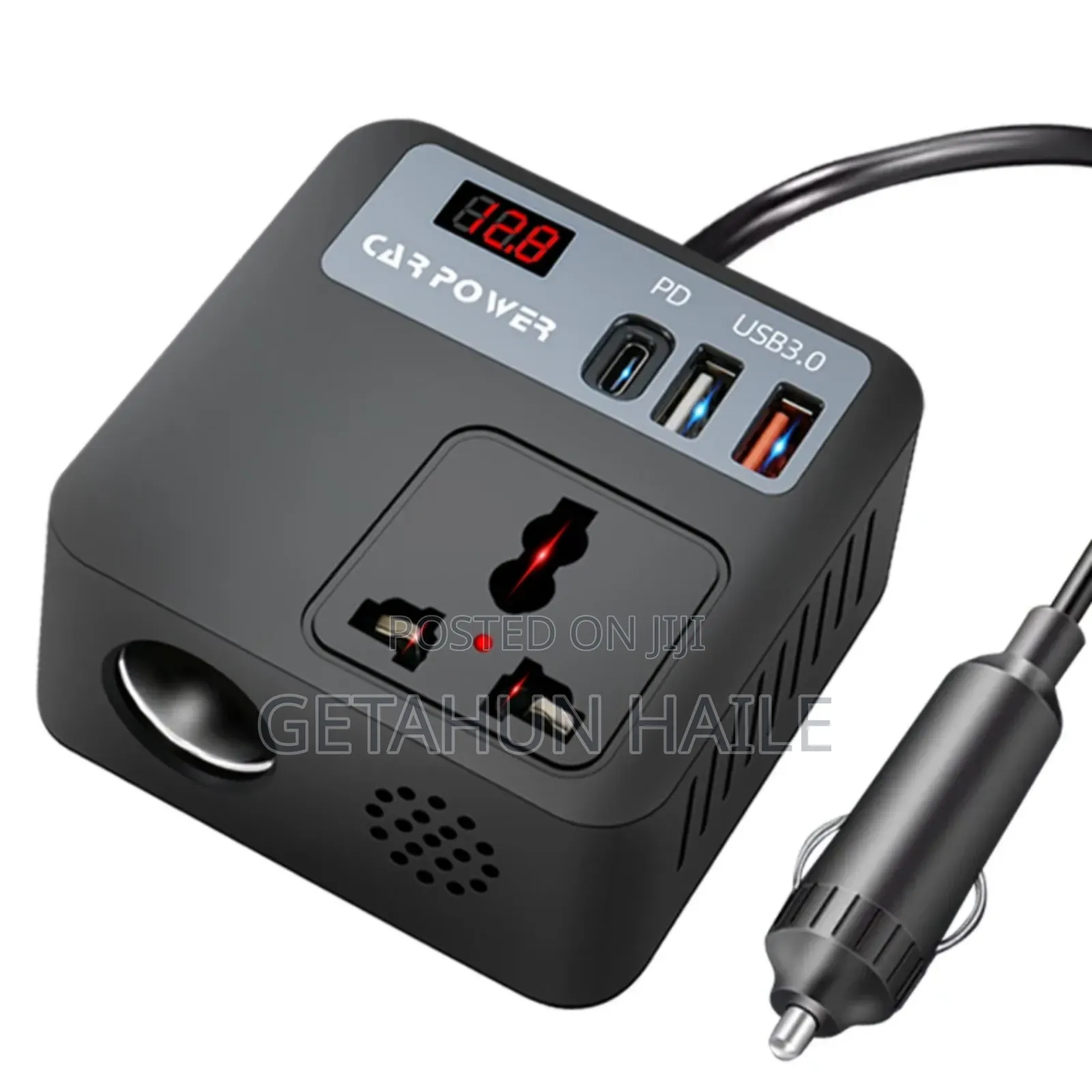 Laptop and Phone Charger in Car (Car Power Inverter)