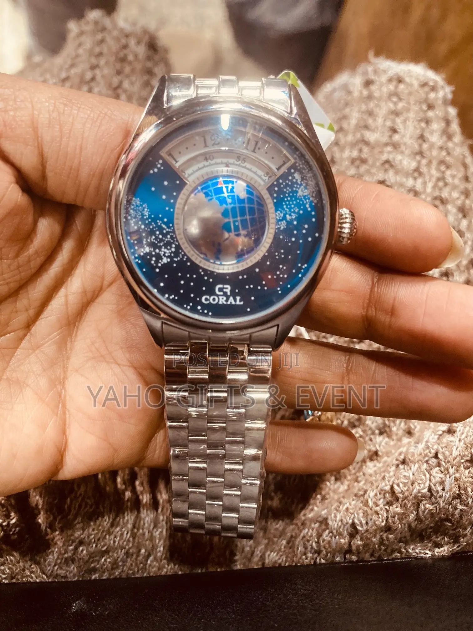 Silver Automatic Men’S Watch