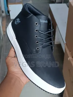 Timberland Boots High Top Blue Black Master Quality Shoes