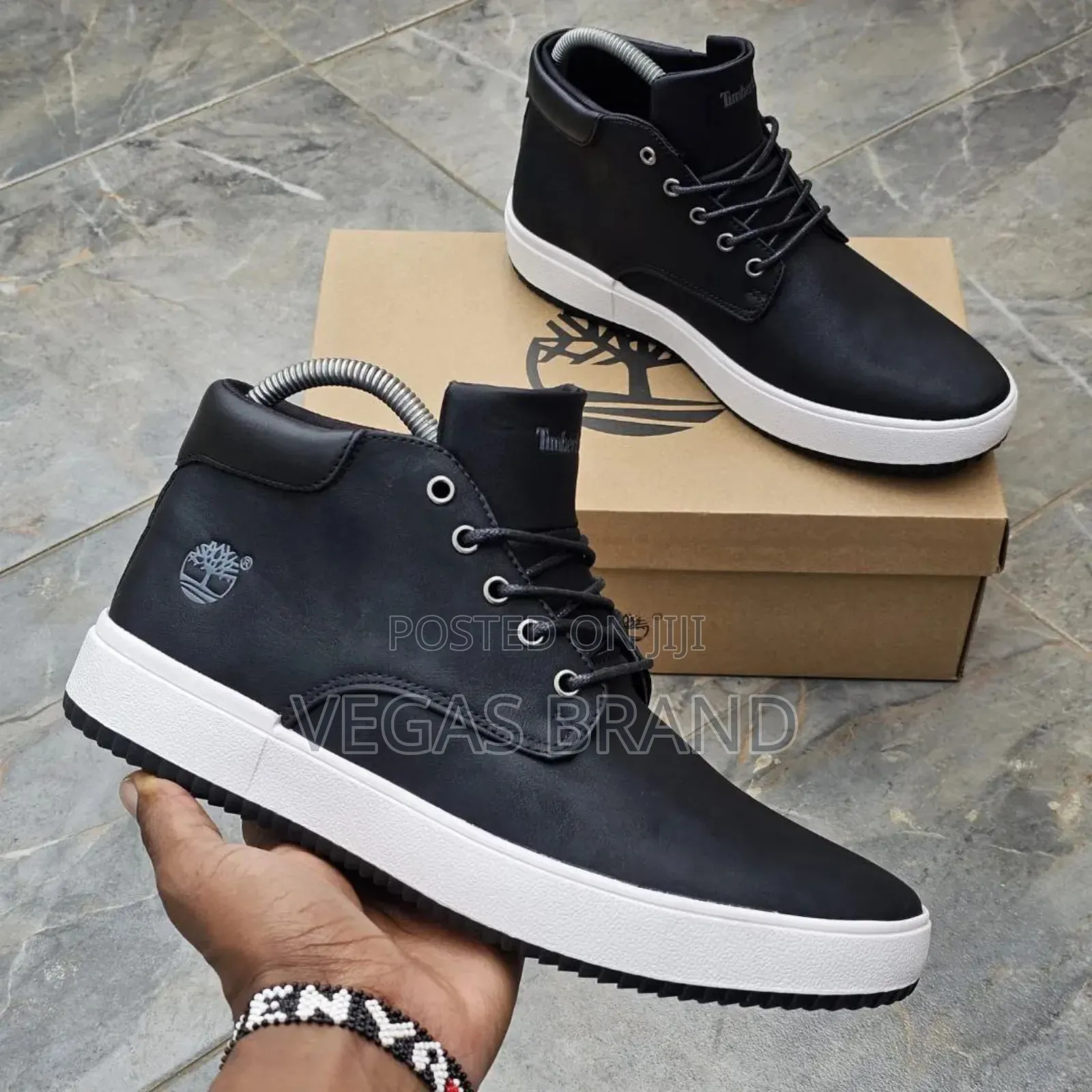 Timberland Boots High Top Black Master Quality Shoes