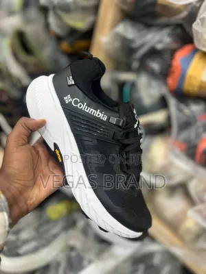 Columbia Facet Waterproof Black White Master Quality Shoes