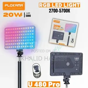 Photo - Plokama U480 Pro 20w RGB Led Portable