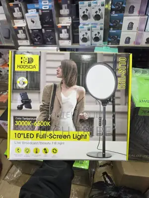 Photo - Koosda KRL-St10 10" Full-Screen Light - Master Your Live Streams.