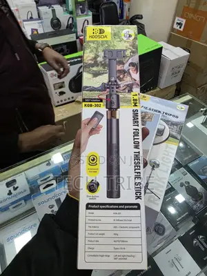 Koosda KGB-302 Smart Follow Selfie Stick Built-in Ai Chip 1.8m