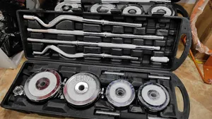 Photo - Dumbbell and Barbell 55kg Adjustable