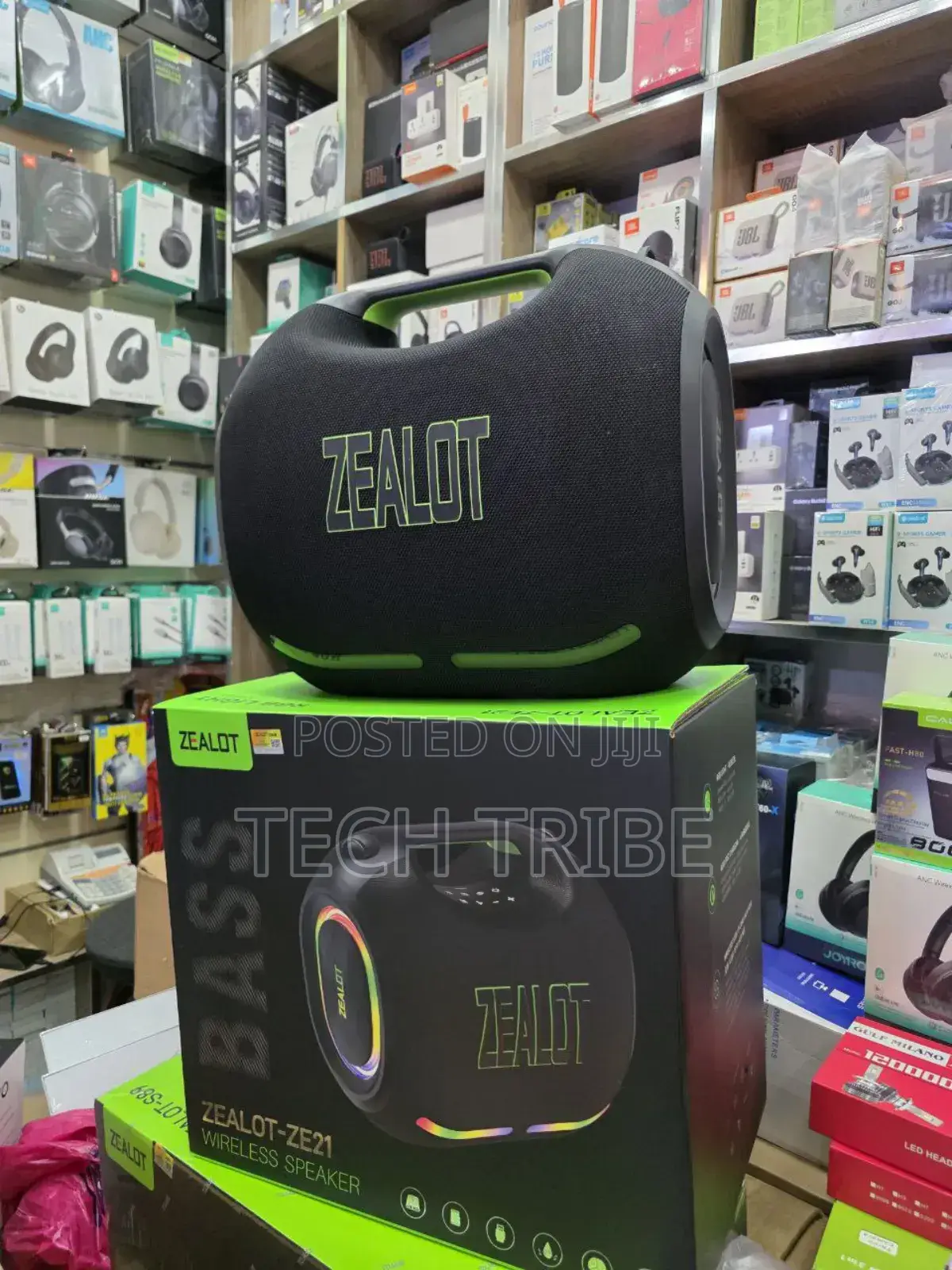 Zealot-Ze21 Wireless Speaker 48000mah Battery With 45w Fast Charging.