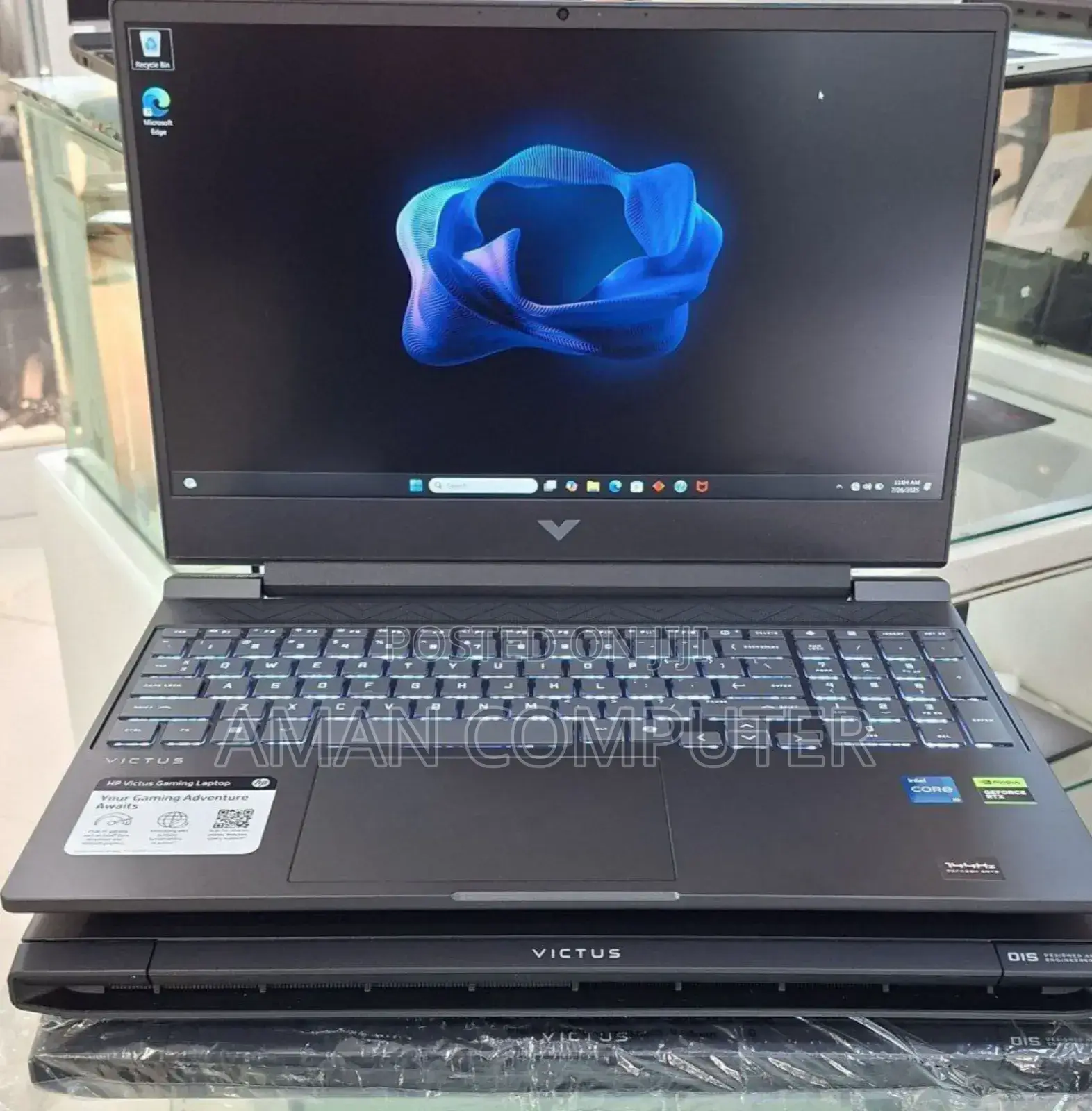 New Laptop HP Victus 15 8GB Intel Core I5 SSD 512GB