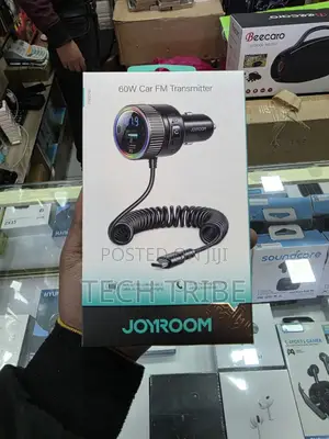 Photo - Joyroom 60w Car Fm Transmitter Your All-in-One Car Charger Audio Hub