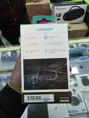 Joyroom 60w Car Fm Transmitter Your All-in-One Car Charger Audio Hub