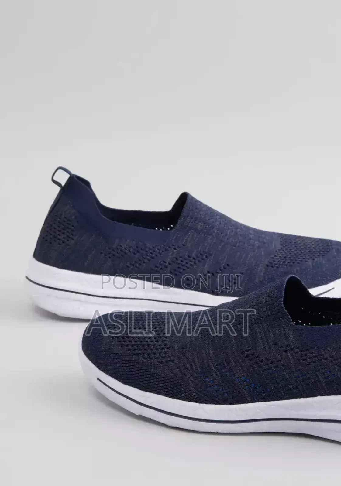 Textured Slip-on Shoes With Pull Tab