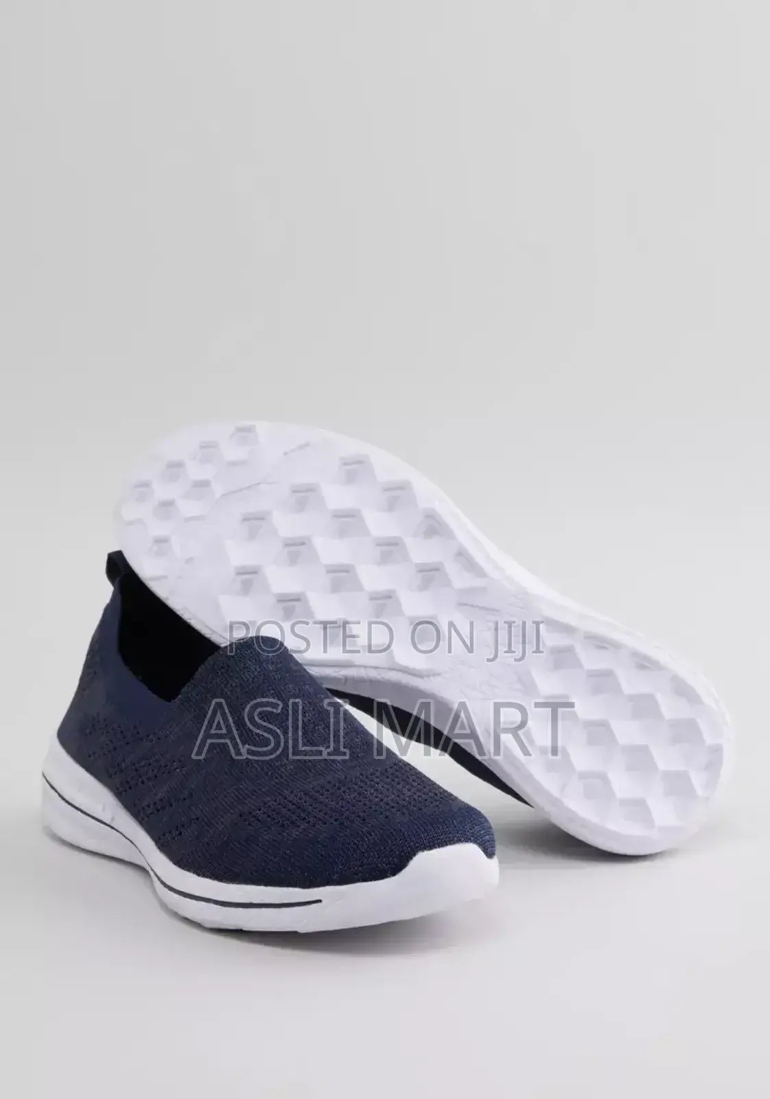 Textured Slip-on Shoes With Pull Tab