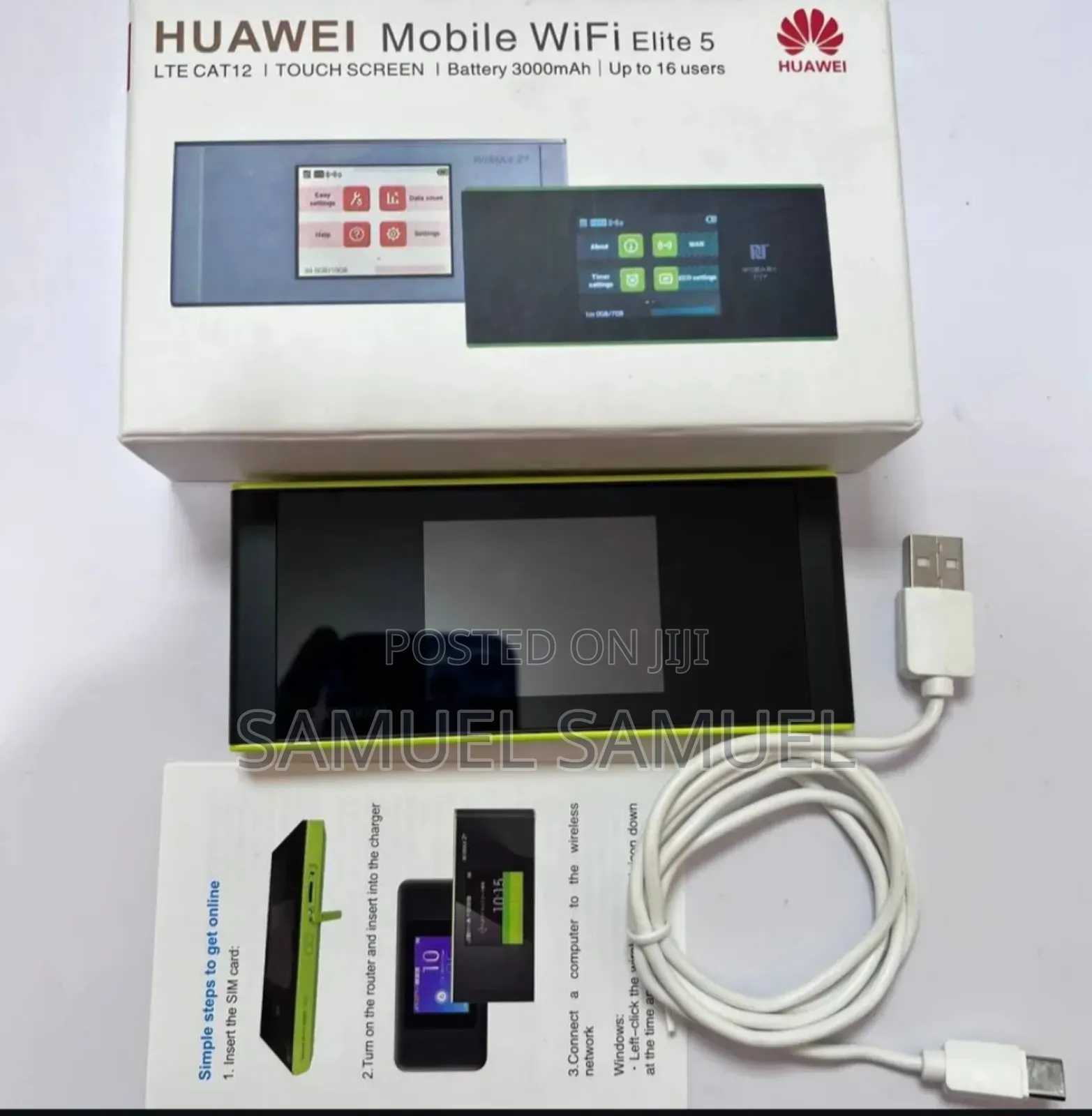 Huawei W05 Touch Screen Portable Wireless Router