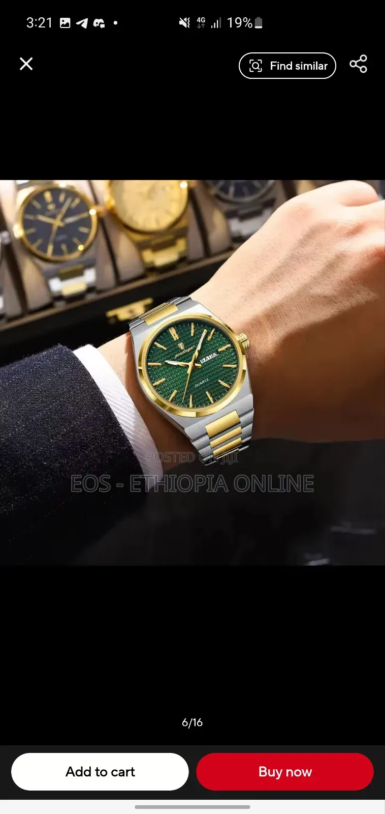 Poedagar Elegant Casual Men's Watch [Preorder]