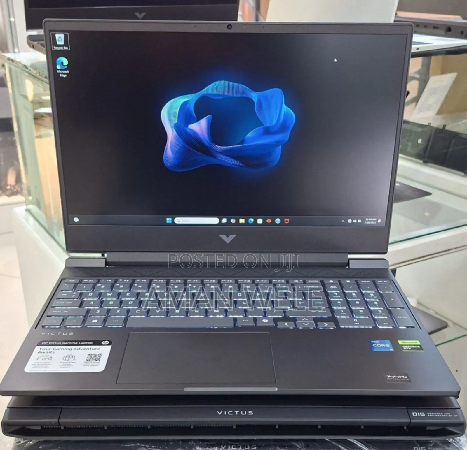 New Laptop HP Victus 15 8GB Intel Core I5 SSD 512GB