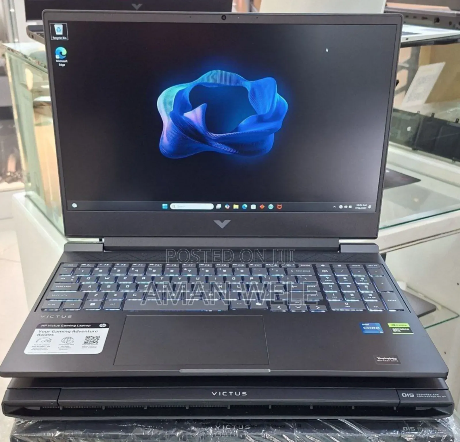 New Laptop HP Victus 15 8GB Intel Core I5 SSD 512GB