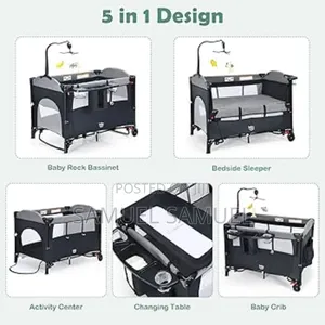 የህፃናት አልጋ እና መጫወቻ