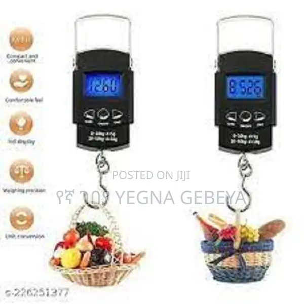 Digital Heavy Duty Hook Weighing Scale – 50 Kg