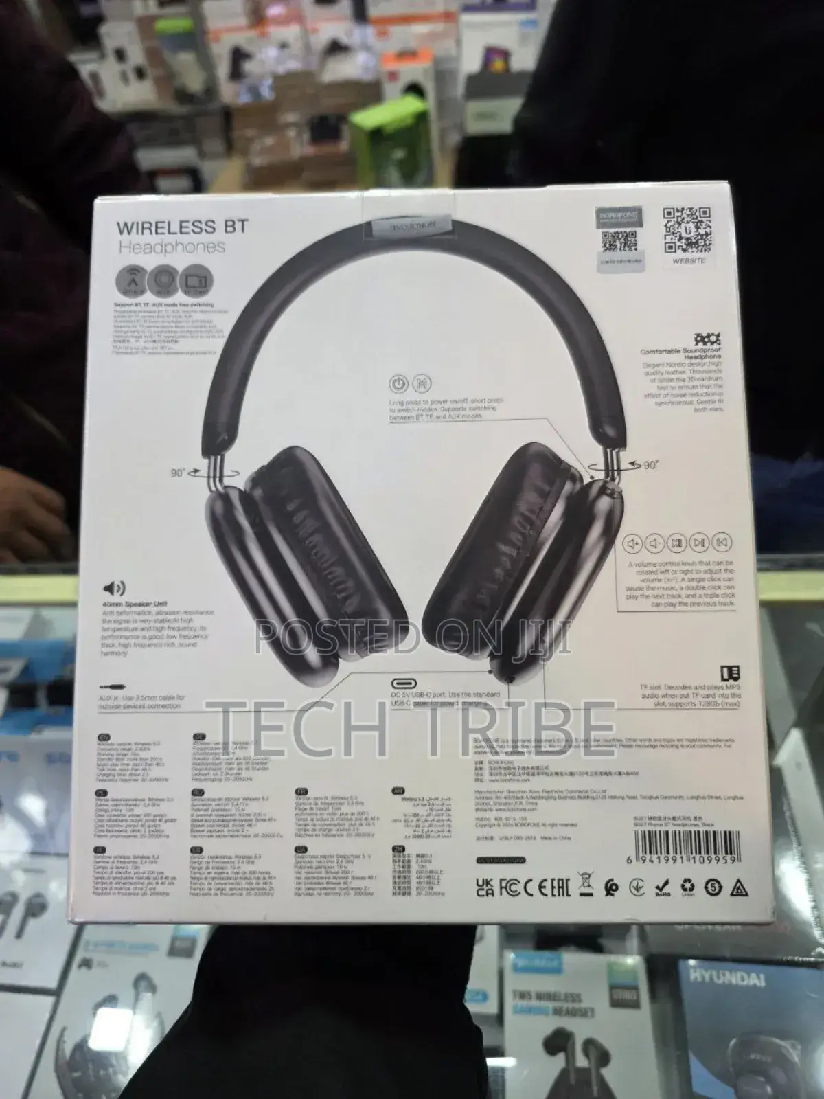 Borofone Bo27 Wireless Headphones - Immerse Yourself in Sound!