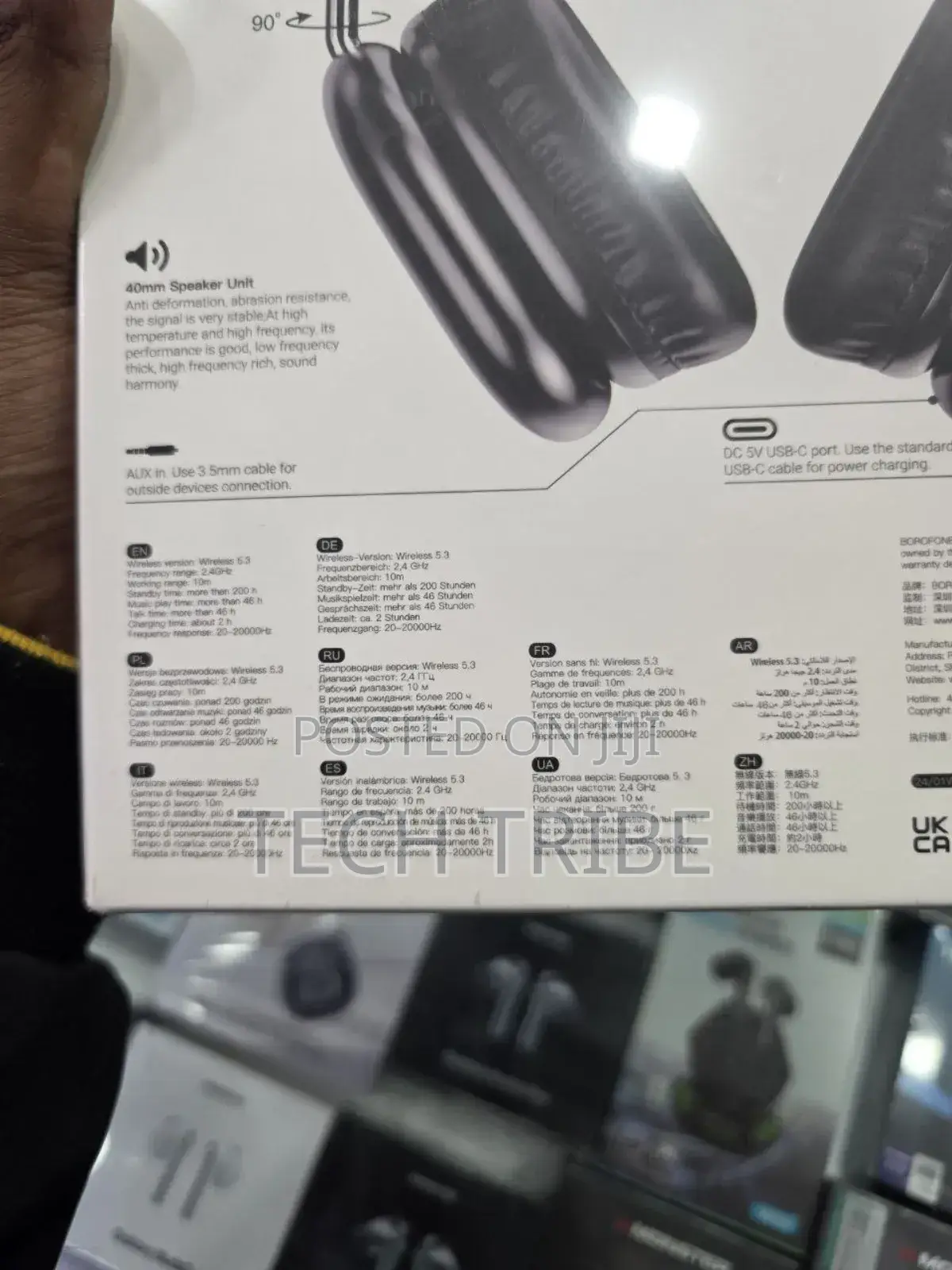 Borofone Bo27 Wireless Headphones - Immerse Yourself in Sound!