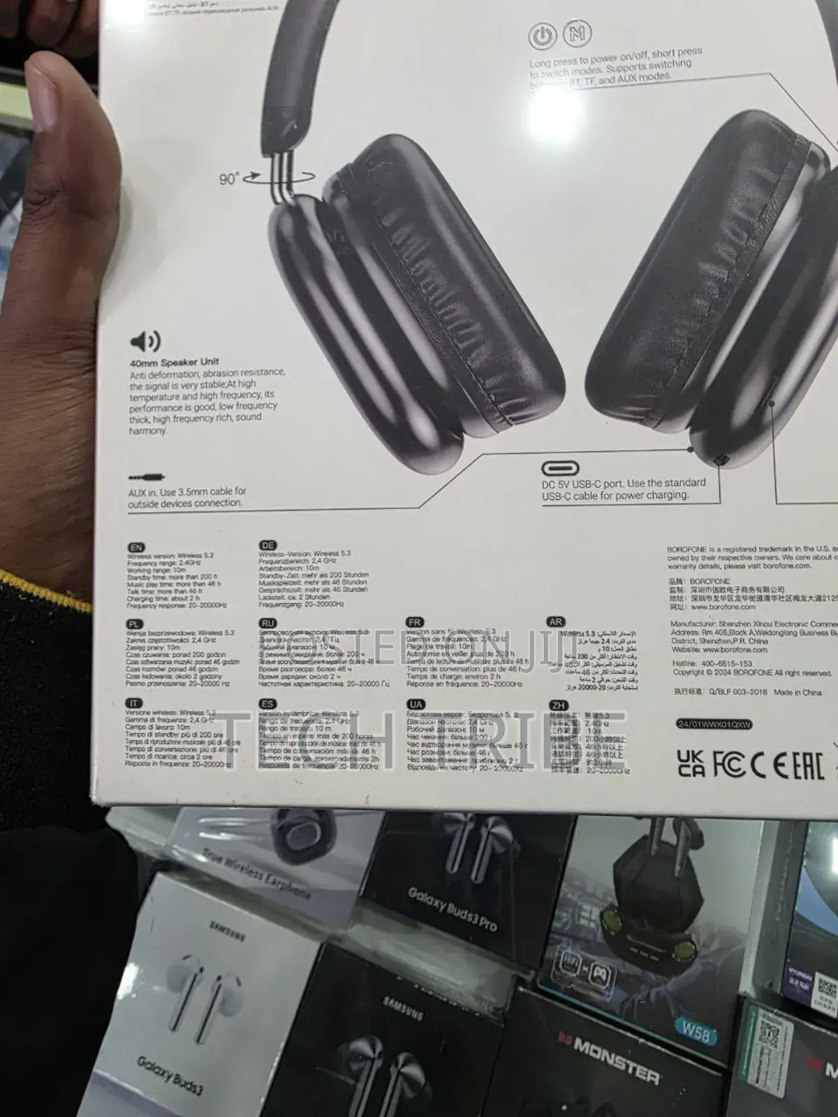 Borofone Bo27 Wireless Headphones - Immerse Yourself in Sound!