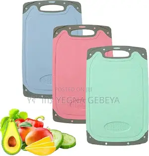 Chopping Board Set – 3pcs Bpa-Free Cutting Boards