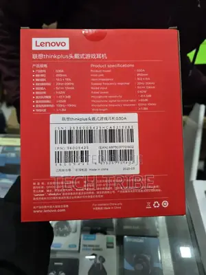 Lenovo Thinkplus G30a Gaming Headset With Noise-Cancelling Mic.